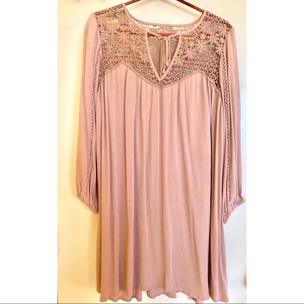 Light blush pink dress